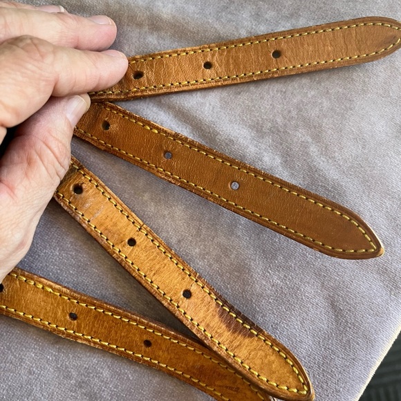 Louis Vuitton Vachetta Adjustable Strap Set 32” b21 - Picture 2 of 15